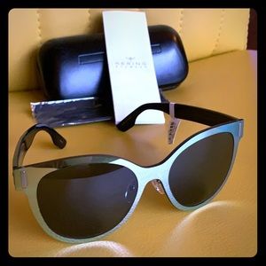 McQ metallic sunglasses